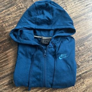 🔥 Nike Teal Zip Up Hoodie Size Small